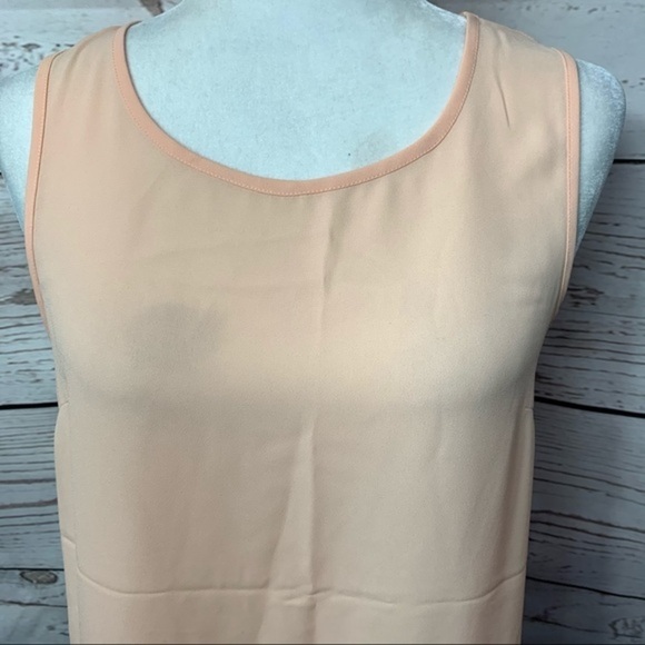 NWT Charlie Paige Color Block Chiffon Chemise Top - Picture 3 of 7